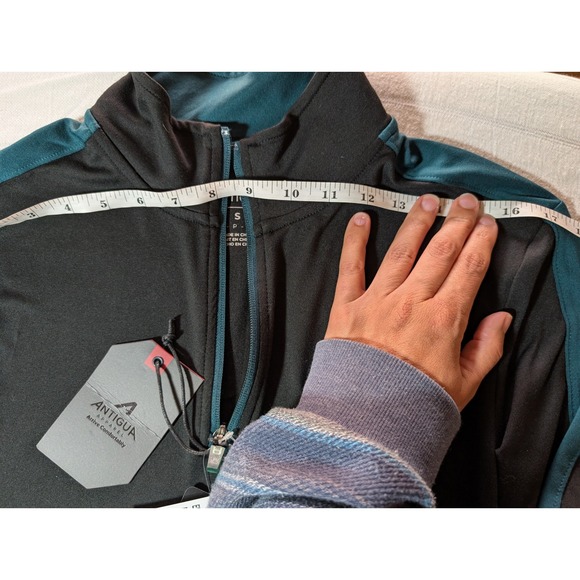 Antigua Eagles Pullover NFL Team Apparel Quarter Zip Athletic Small - Picture 7 of 10